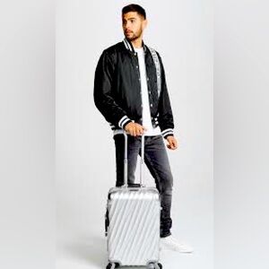 TUMI Silver Aluminum International Carry-on